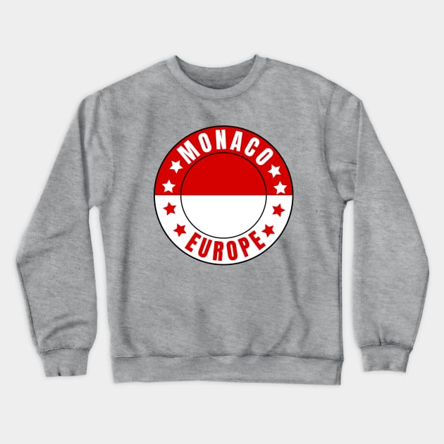 Monaco Crewneck Sweatshirt by footballomatic